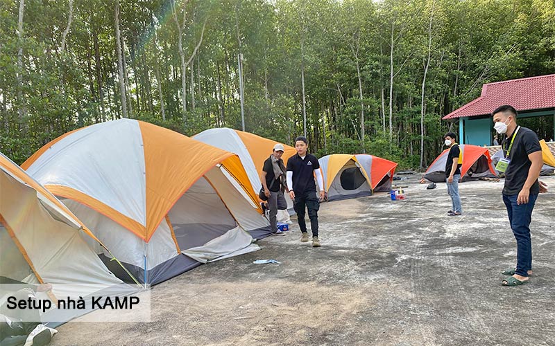 Tổ chức cắm trại dã ngoại, camping – Hậu cần vòng ngoài - 1
