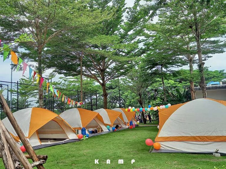 Nhà KAMP setup cắm trại cho trường học
