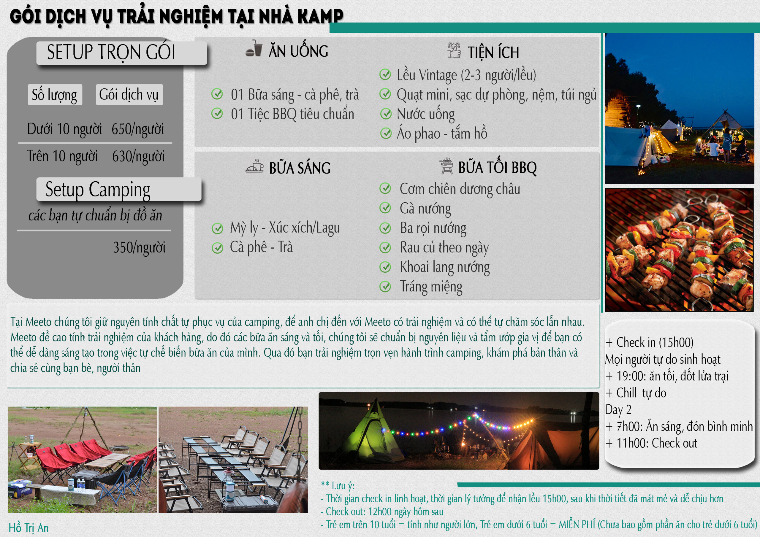 Kamp – Cho Thuê Lều